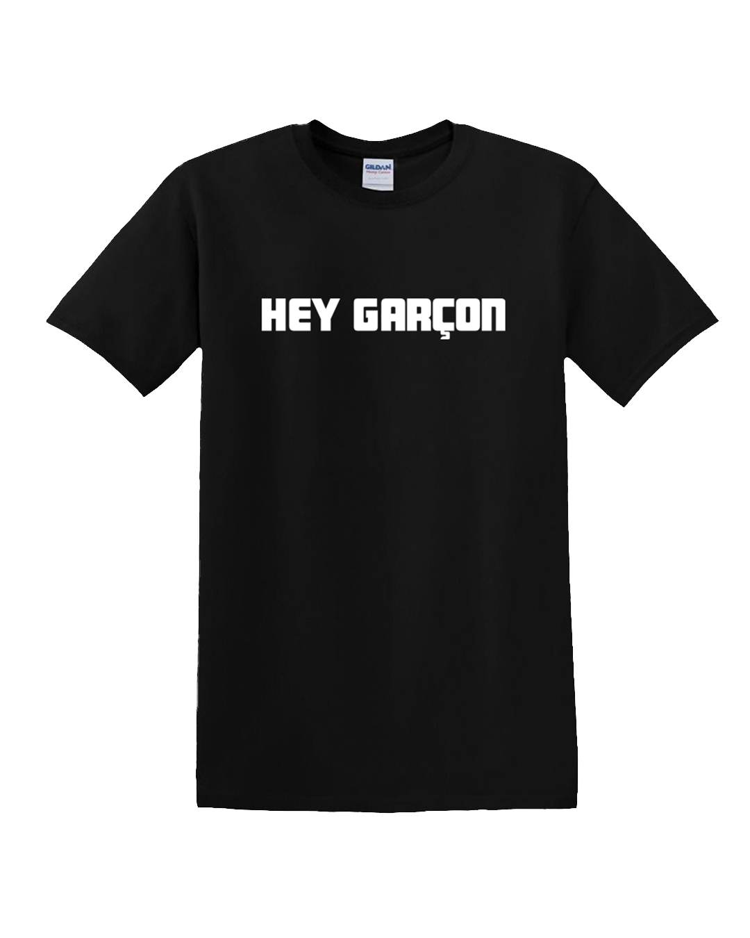 T shirt Hey Garcon Black
