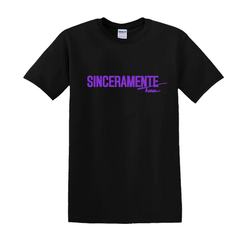 T-Shirt "Sinceramente" Black