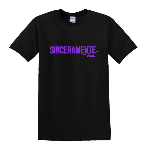 T-Shirt "Sinceramente" Black